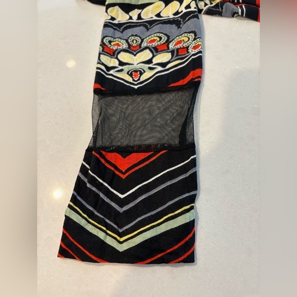 Tango Mango Multicolor Print Tunic Top - Size Medium - Picture 7 of 12